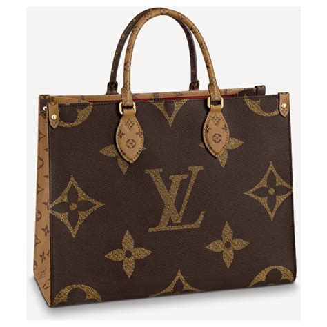 louis vuitton brown tote bag